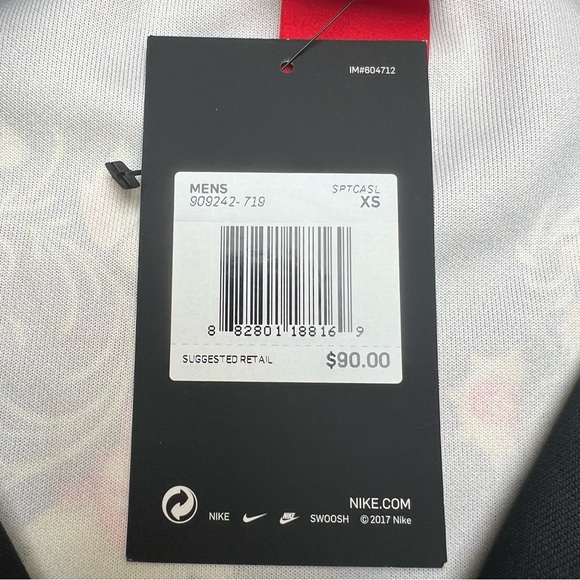 Nike Men's N98 Floral Khokhloma Tribute Jacket 909242-719 size XS - Picture 3 of 5